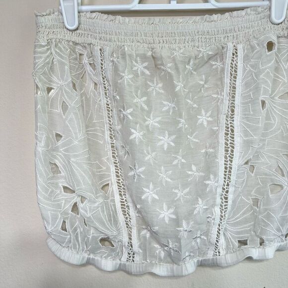 Ramy Brook Nicki Eyelet Strapless Top Small - Picture 3 of 10